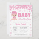 Search for its a baby girl shower invitations Snowflake