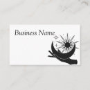 Search for witchy business cards Moon