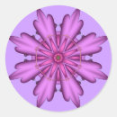 Search for fractal flower stickers Abstract