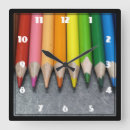 Search for pencil clocks Colours