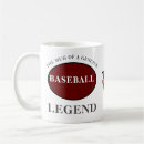 Search for baseball birthday mugs Player