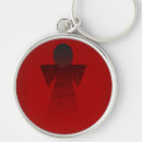 Search for black angel key rings Red