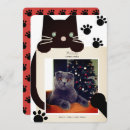 Search for black and white cat christmas cards Kitten