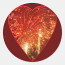 Search for red fireworks stickers Happy