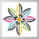 Search for leaves abstract posters Retro