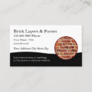 Search for brick layer business cards Construction