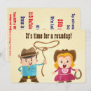 Search for roundup invitations Western