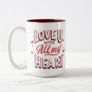 Search for love hearts mugs Black and white