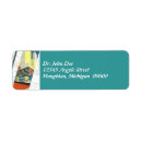 Search for cityscape return address labels Building