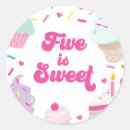 Search for five stickers Pink