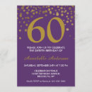 Search for milestone or 60th birthday invitations Sixtieth