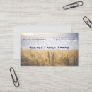 Search for wheat business cards Farm