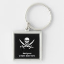 Search for pirate key rings Jolly roger