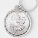 Search for morgan key rings Silver