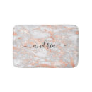 Search for rose gold marble bath mats Abstract