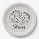 Search for western country wedding plates Horses