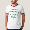Search for alcohol christmas tshirts Vodka