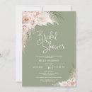 Search for boho floral bridal shower invitations Pampas grass