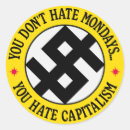 Search for hate you stickers Democrat