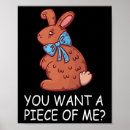 Search for chocolate bunny posters Cartoon