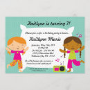 Search for makeover party invitations Girly