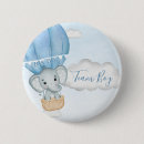 Search for team boy baby shower badges Watercolor