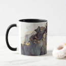 Search for black and white marble mugs Gold
