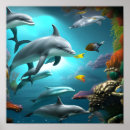 Search for dolphin posters Tropical