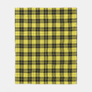 Search for yellow tartan blankets Rustic