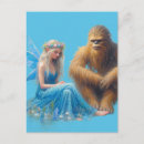 Search for sasquatch postcards Blue