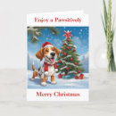 Search for funny dog cartoon christmas cards Xmas