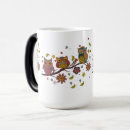 Search for owl on a branch mugs Colourful