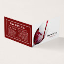 Search for red wine business cards Winery