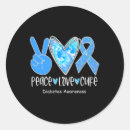 Search for cure diabetes stickers Type 2 diabetes
