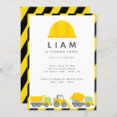 Search for construction party invitations Modern