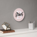Search for pastel pink clocks Modern