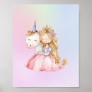 Search for rainbow unicorn posters Princess