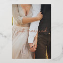 Search for just married wedding announcement cards Elopement