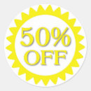 Search for 50 off stickers Percent