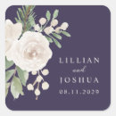 Search for botanical wedding stickers Modern elegant