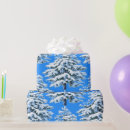 Search for snowy trees wrapping paper Forest