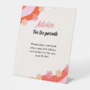 Search for baby shower advice signs Watercolor floral