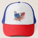 Search for bald eagle american flag hats Usa