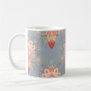 Search for peacock feathers mugs Vintage