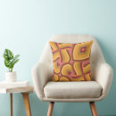 Search for retro 70s cushions Orange