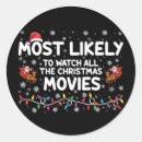 Search for christmas movies stickers Xmas