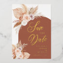 Search for palm leaves wedding invitations Terracotta