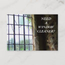 Search for window cleaner business cards Maintenance
