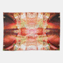 Search for rock music tea towels Red