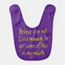 Search for funny baby bibs grandma